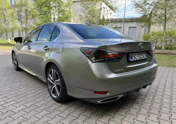 Lexus GS cena 107900 przebieg: 173000, rok produkcji 2015 z Białystok małe 121